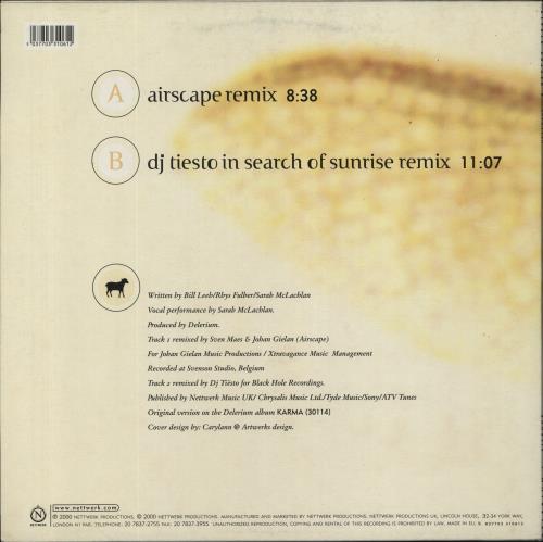 Delerium Silence - Remixes UK 12